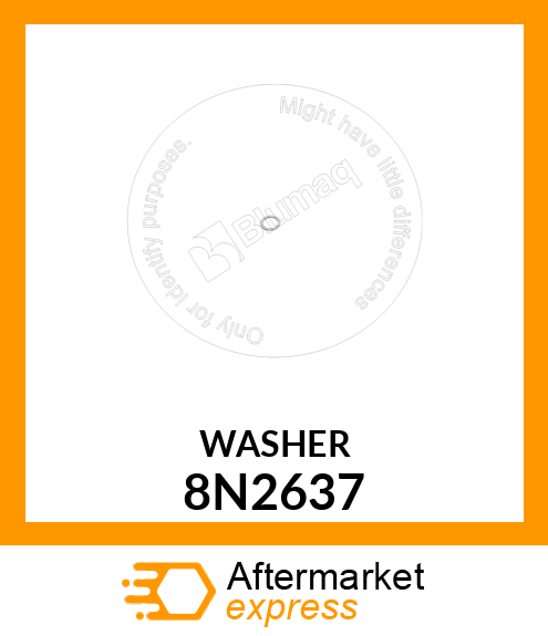 WASHER 8N2637