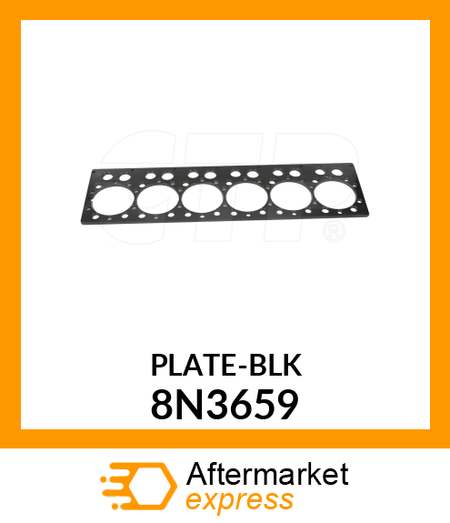 PLATE-BLK 8N3659