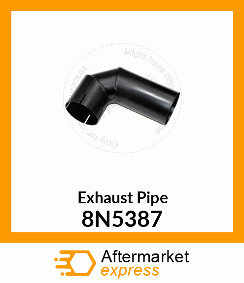 ELBOW-EXHAUST PCF 8N5387