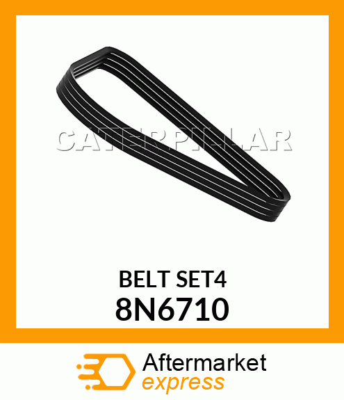 BELT SET(4) 8N6710