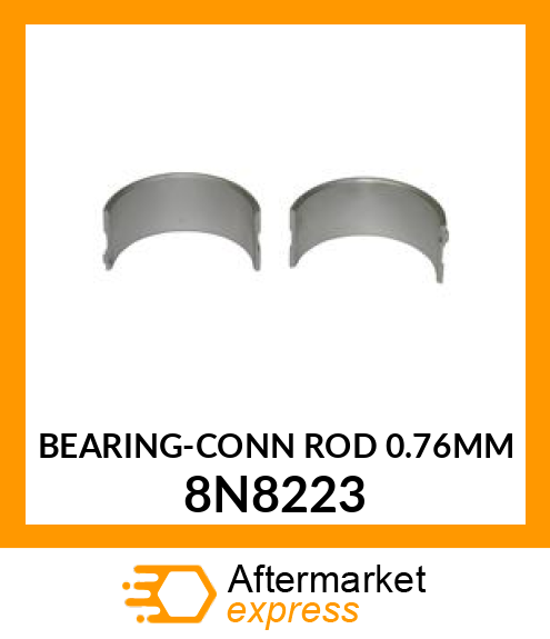 ROD BEARING .030" 8N8223