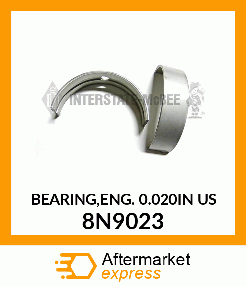 MAIN BEARING .020 8N9023