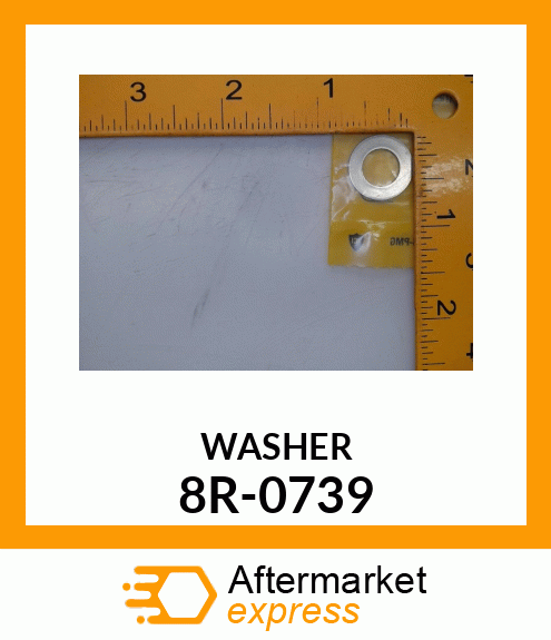 WASHER 8R0739