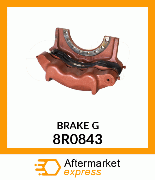 BRAKE G 8R0843