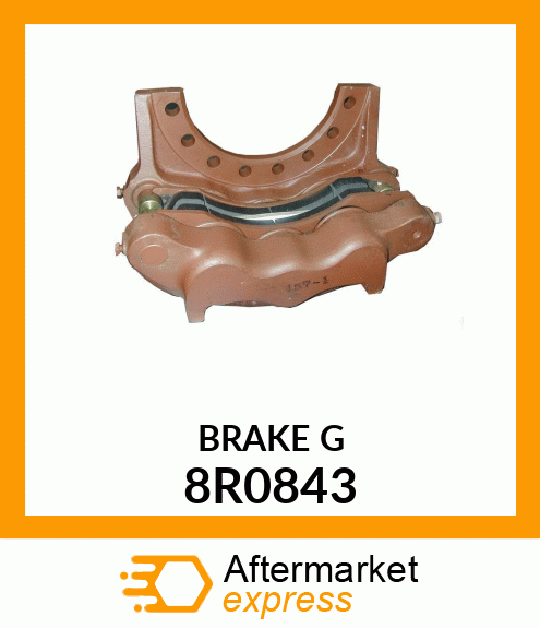 BRAKE G 8R0843