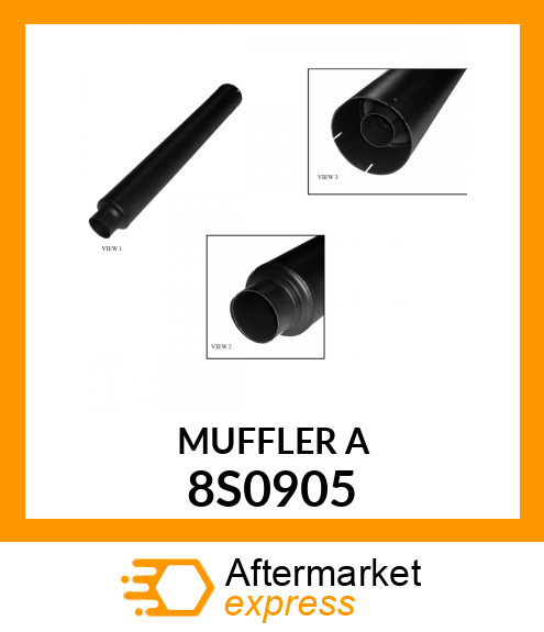 MUFFLER A 8S0905