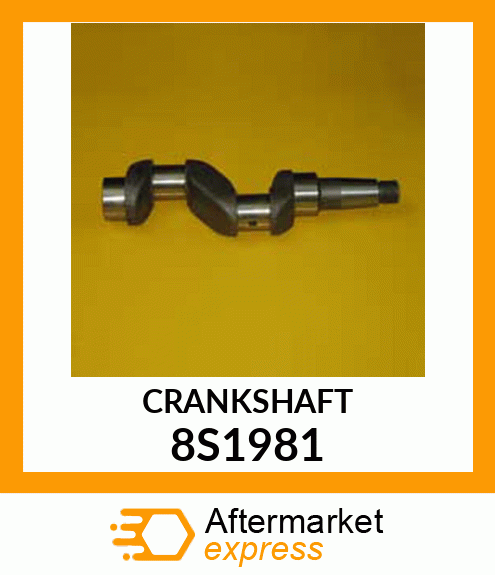 CRANKSHAFT 8S1981