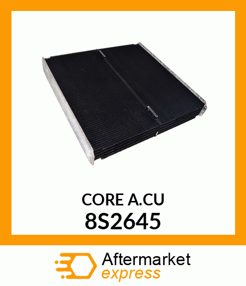 CORE, RADIATOR 8S2645