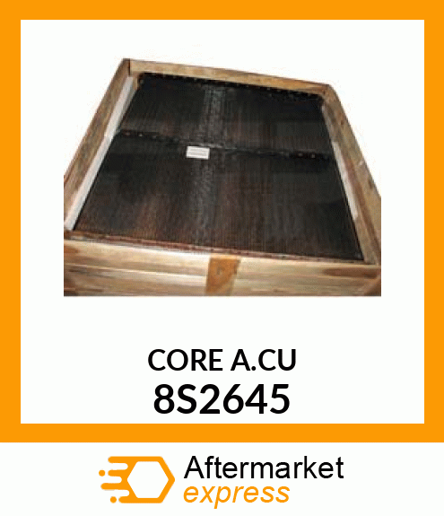 CORE, RADIATOR 8S2645