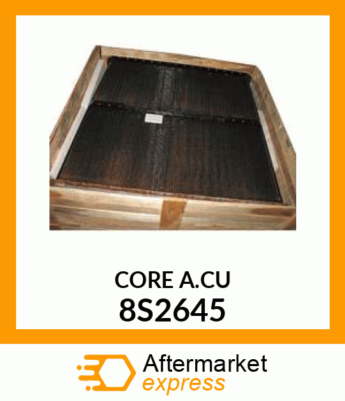 CORE, RADIATOR 8S2645