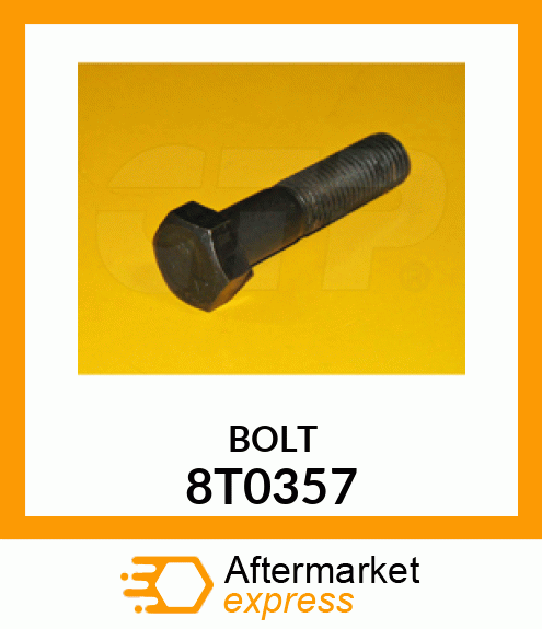 BOLT 2U2499 8T0357