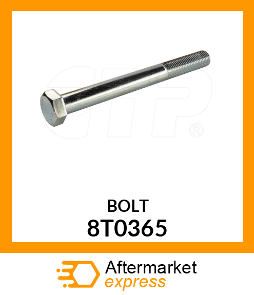 BOLT 8T0365