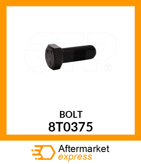 BOLT 01010-81645 8T0375