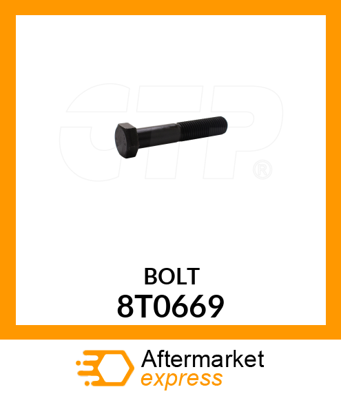 BOLT 8T0669