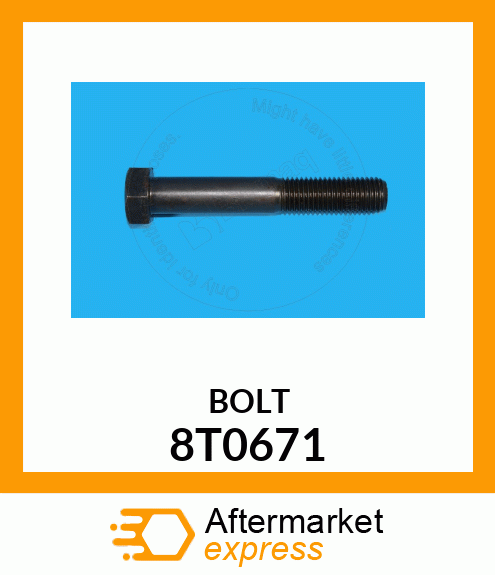 BOLT-PC 8T0671