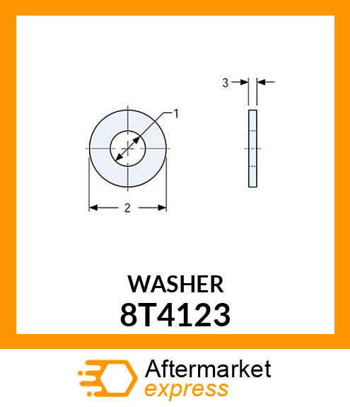 WASHER 8T4123