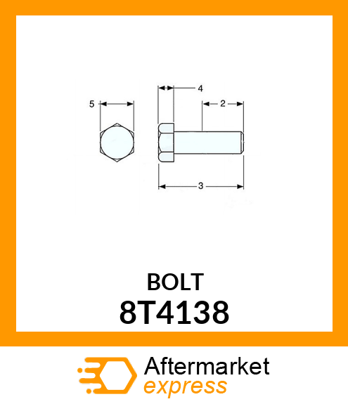 BOLT 8T4138