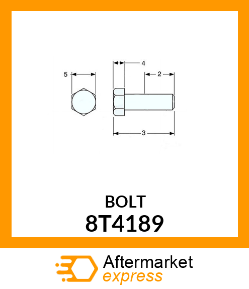 BOLT-ZC 8T4189