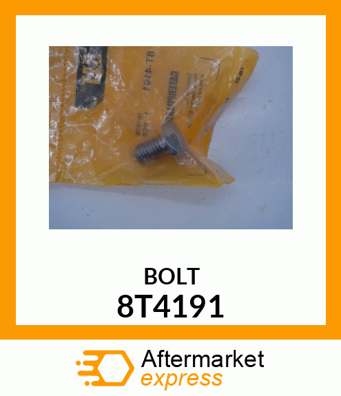 BOLT-ZC 8T4191