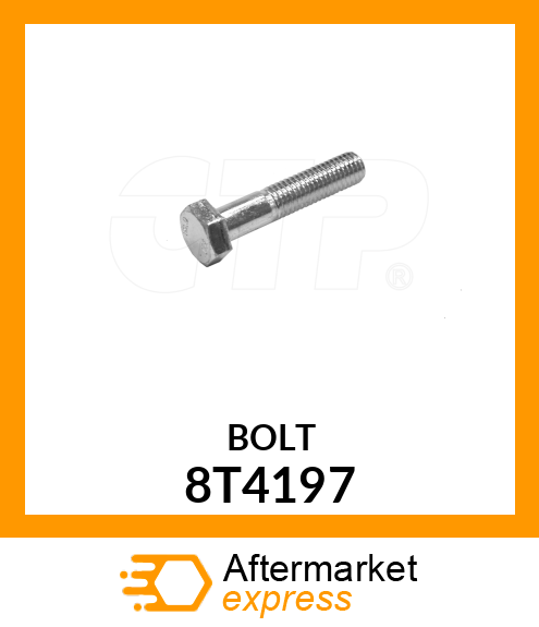 BOLT 8T4197