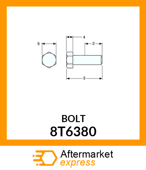 BOLT 8T6380