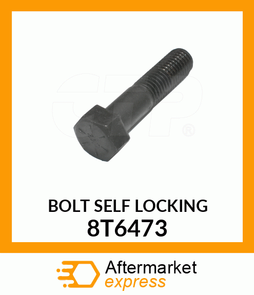 BOLT SELF LOCKING 8T6473