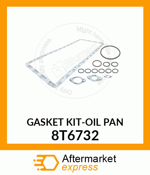 GASKET KIT, CYL 8T6732