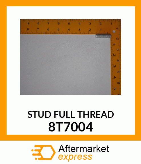 STUD FULL THREAD 8T7004