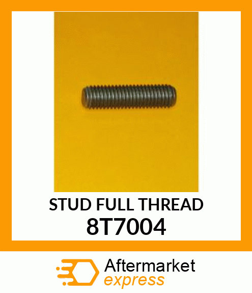 STUD FULL THREAD 8T7004