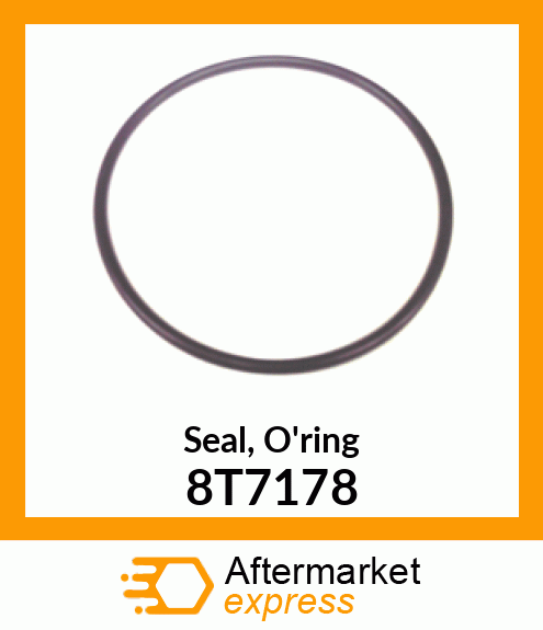 Seal, O'ring 8T7178