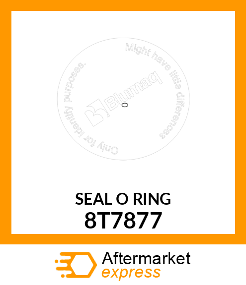 O RING SEAL 8T7877