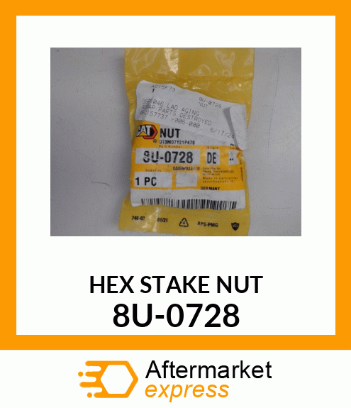 NUT 8U-0728