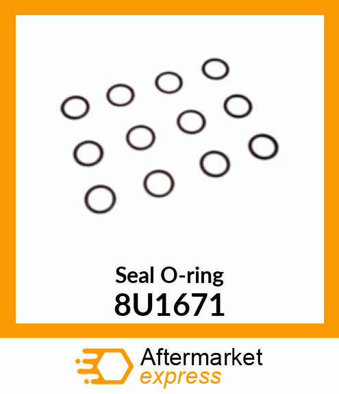 Seal O-ring 8U1671