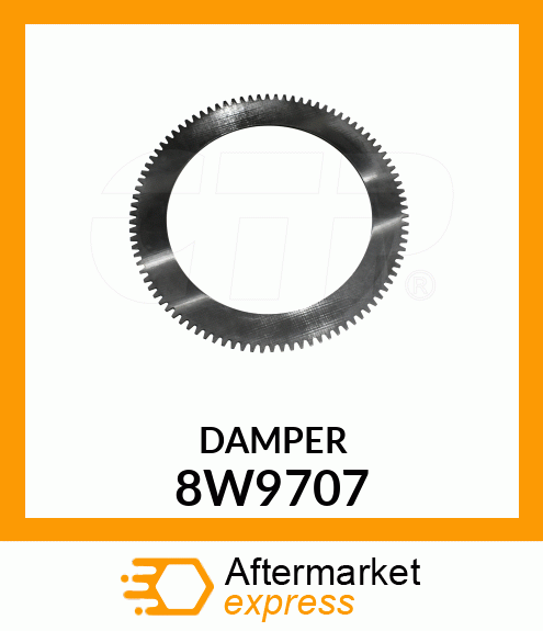 DAMPER 8W9707