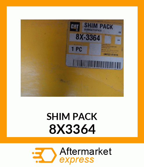 SHIM PACK 8X-3364