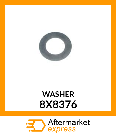 WASHER 8X8376