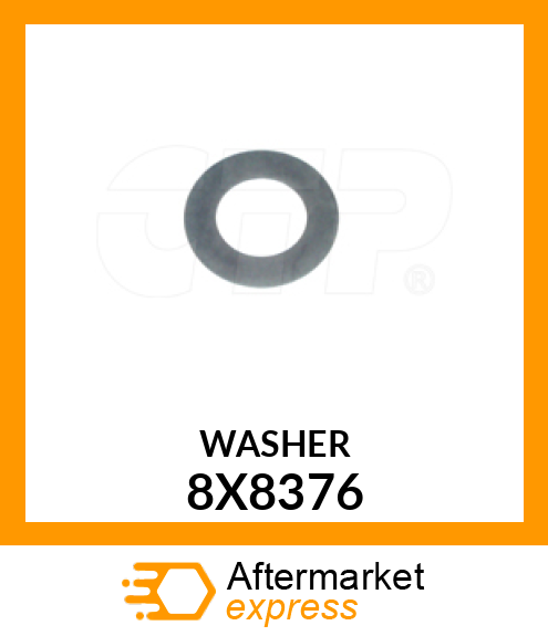 WASHER 8X8376