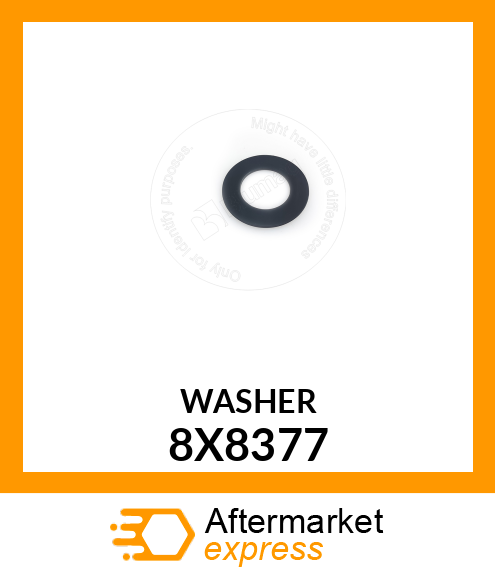 WASHER 8X8377