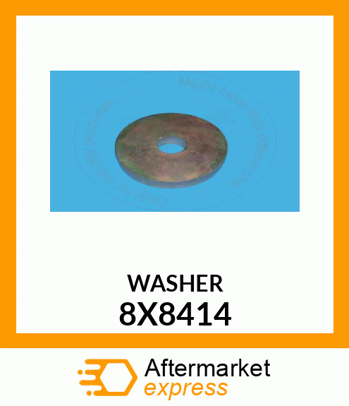 WASHER 8X8414