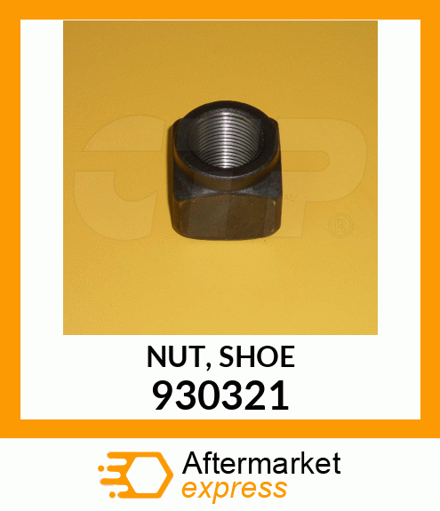 NUT, SHOE 930321