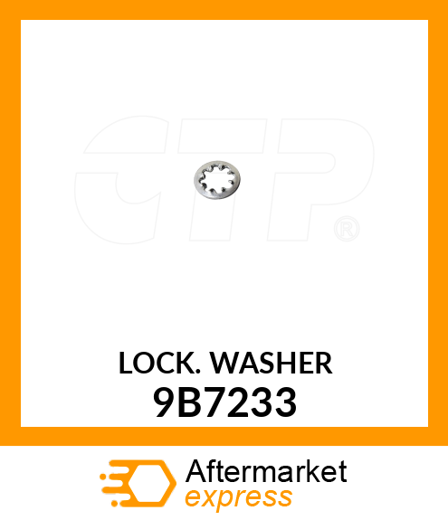 LOCK WASHE 9B7233