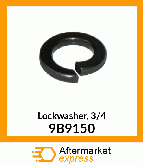 Lockwasher, 3/4 9B9150