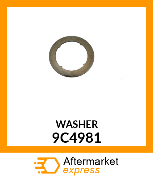 WASHER 9C4981