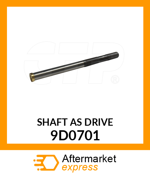 SHAFT AS DRIVE 9D0701