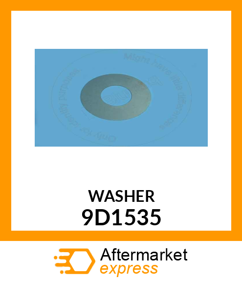 WASHER 9D1535