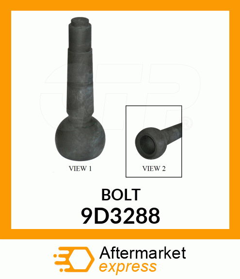 BOLT, DRAWBAR 9D3288