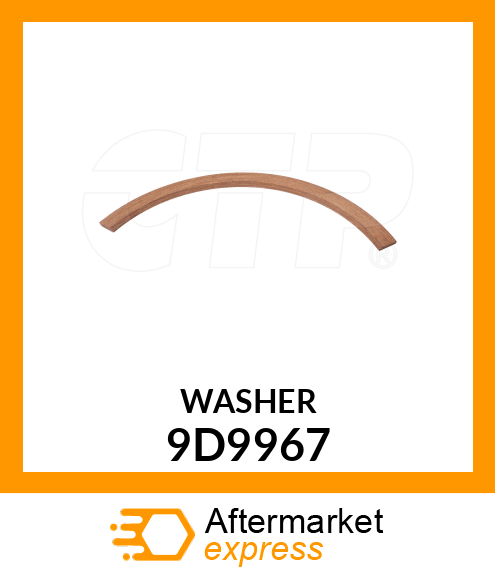 WASHER 9D9967