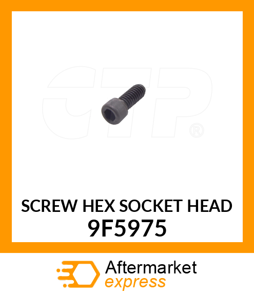 CAP SCREW 9F5975