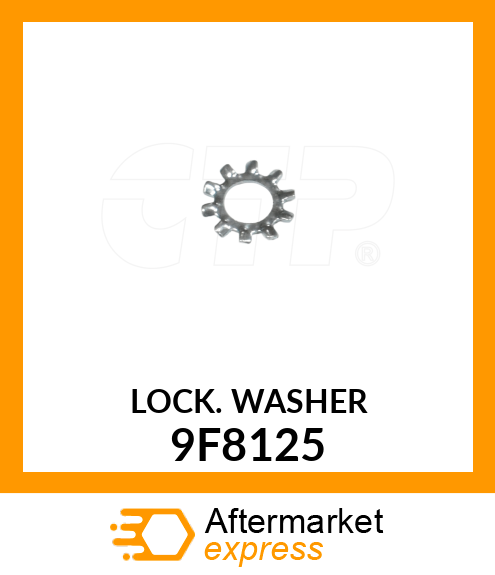 LOCKWASHER 9F8125