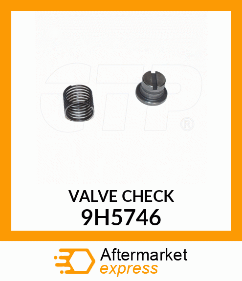 CHECK VALVE 9H5746